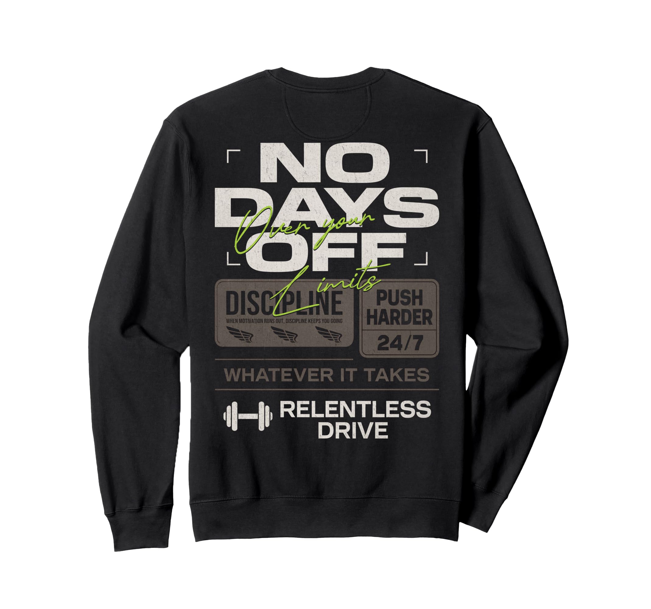 Fitness Y2K Gym Training Back Yoga Sweatshirt - Minimalist Print Unisex - T-Shirt, Sweatshirt, Hoodie