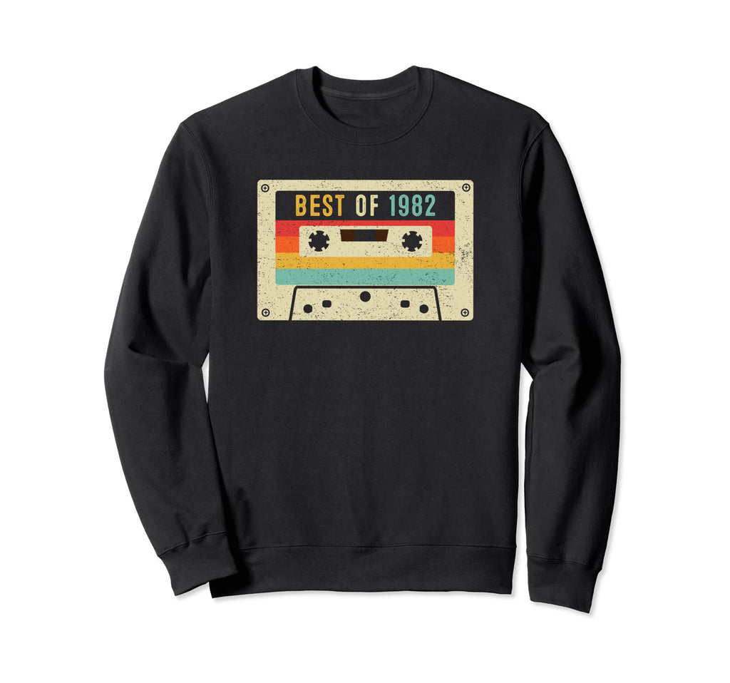 Best 1982 Cassette Tape 41St Birthday Sweatshirt - Novelty Apparel Unisex - T-Shirt, Sweatshirt, Hoodie