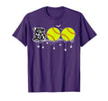 Halloween Softball Lover Boo Baseball T-Shirt - Minimalist Print Unisex - T-Shirt, Sweatshirt, Hoodie