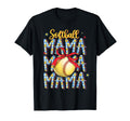 Softball Mama Coquette Bow Game Day T-Shirt - Minimalist Print Unisex - T-Shirt, Sweatshirt, Hoodie