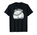 Las Vegas Skyline Baseball Fan T-Shirt - Novelty Apparel for Adults - T-Shirt, Sweatshirt, Hoodie