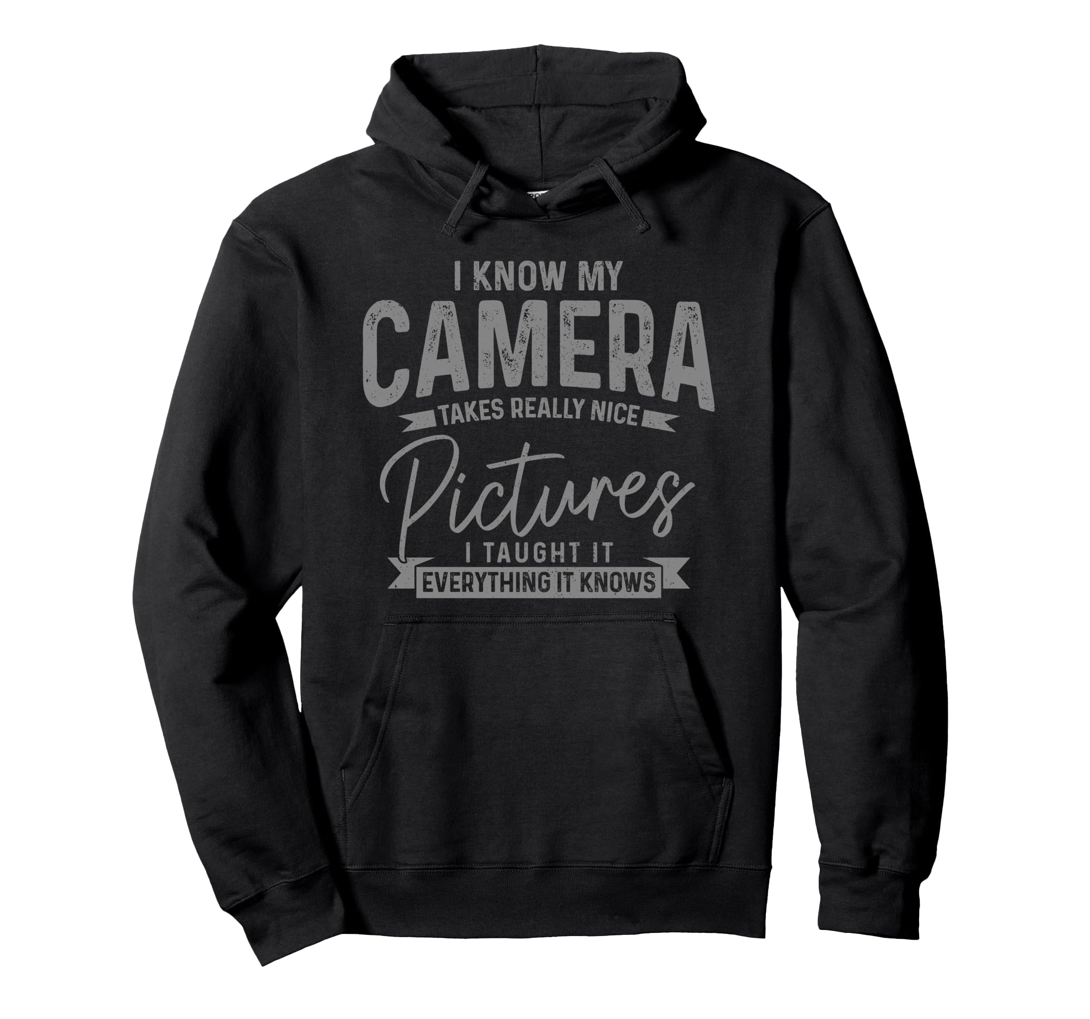 Funny Photographer Camera Funny Photography Hoodie - Graphic Print Unisex - T-Shirt, Sweatshirt, Hoodie