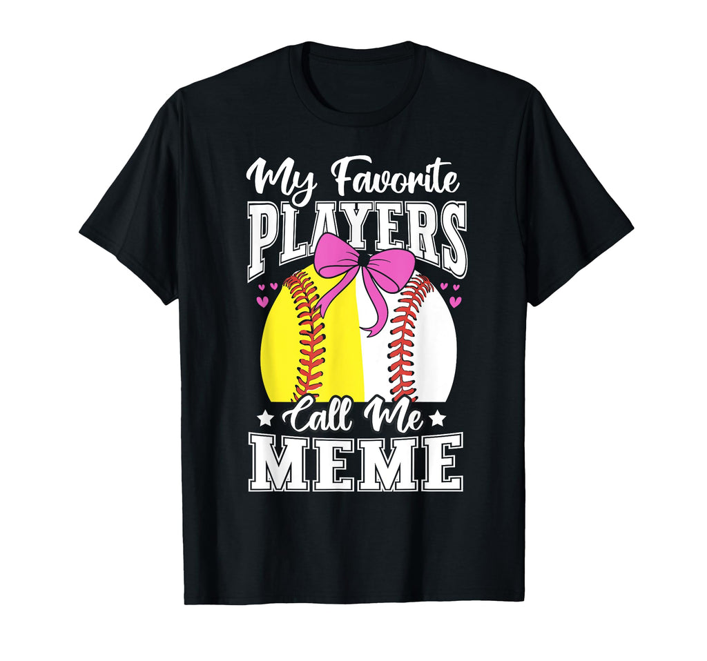 Baseball Grandma Favorite Softball T-Shirt - Fun Novelty Design for Adults - T-Shirt, Sweatshirt, Hoodie