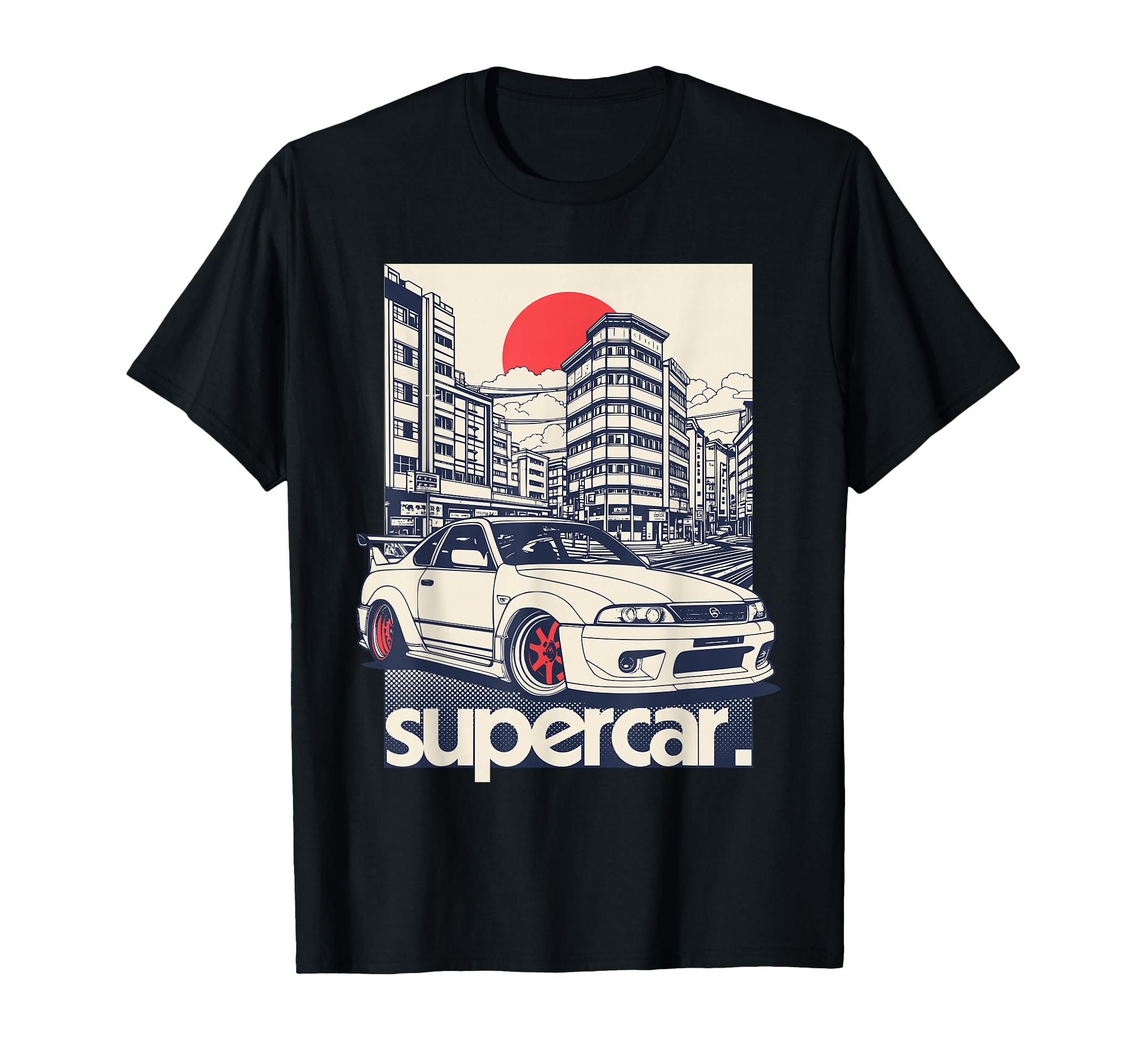 Just Who Loves Cars Supercar Sports Car T-Shirt - Graphic Print Men Women - T-Shirt, Sweatshirt, Hoodie