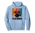 Film Maker Camera Filmmaking Crew Hoodie - Trendy Graphic for Adults - T-Shirt, Sweatshirt, Hoodie