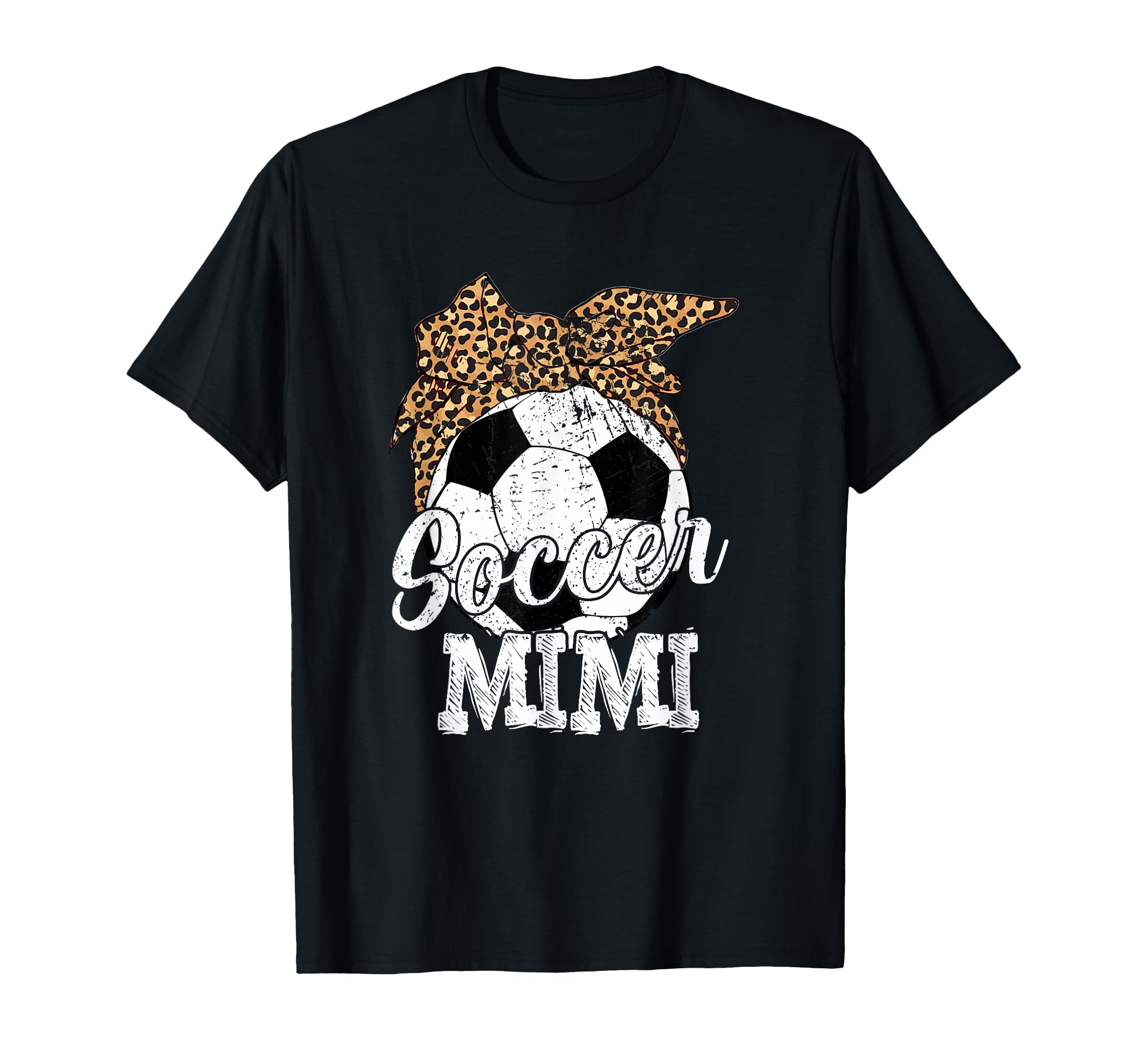Soccer Mimi Leopard Funny Mothers Day T-Shirt - Unique Graphic Men Women - T-Shirt, Sweatshirt, Hoodie