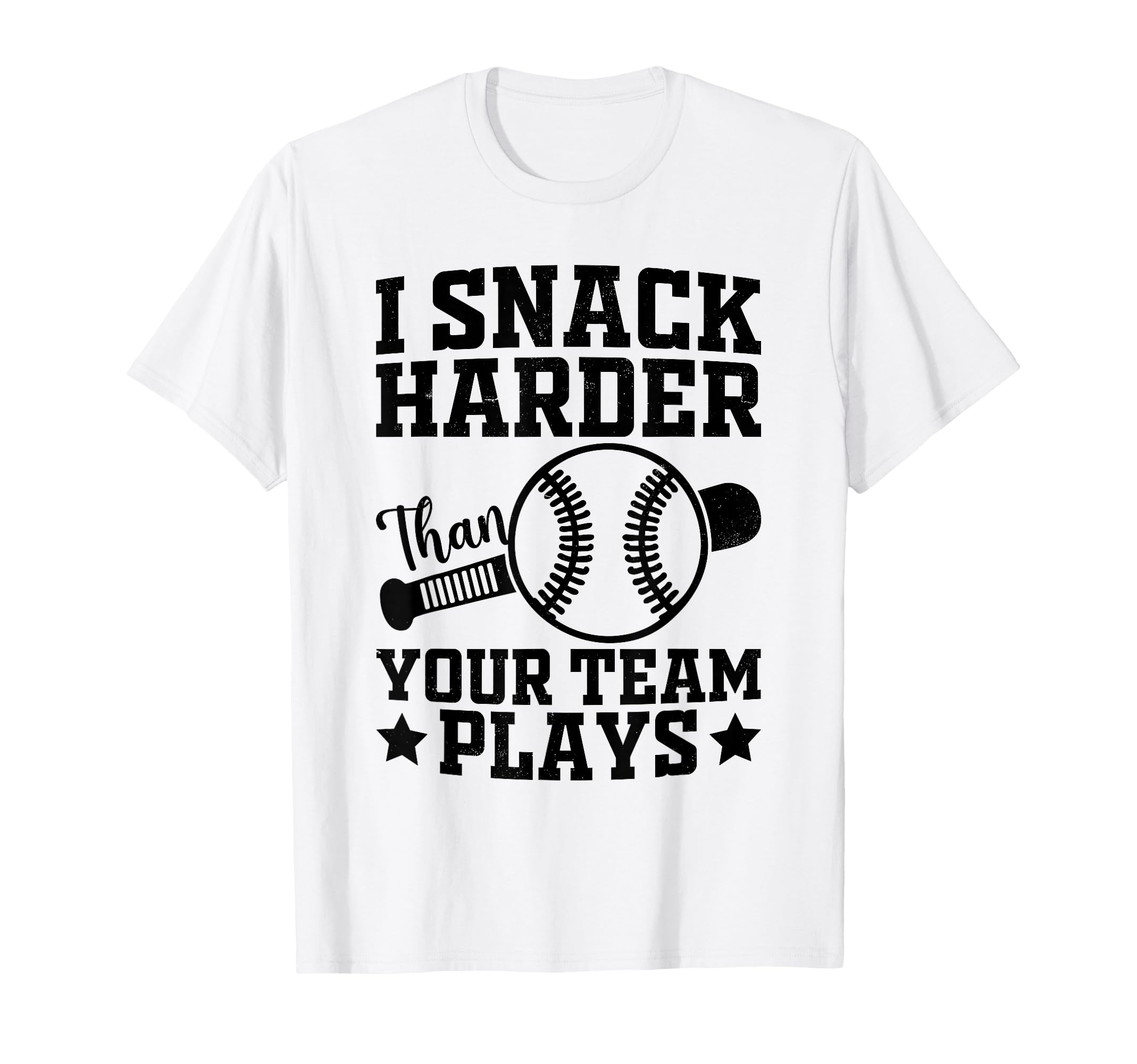 I Snack Harder Than Your Team Plays T-Shirt - Aesthetic Graphic Unisex - T-Shirt, Sweatshirt, Hoodie