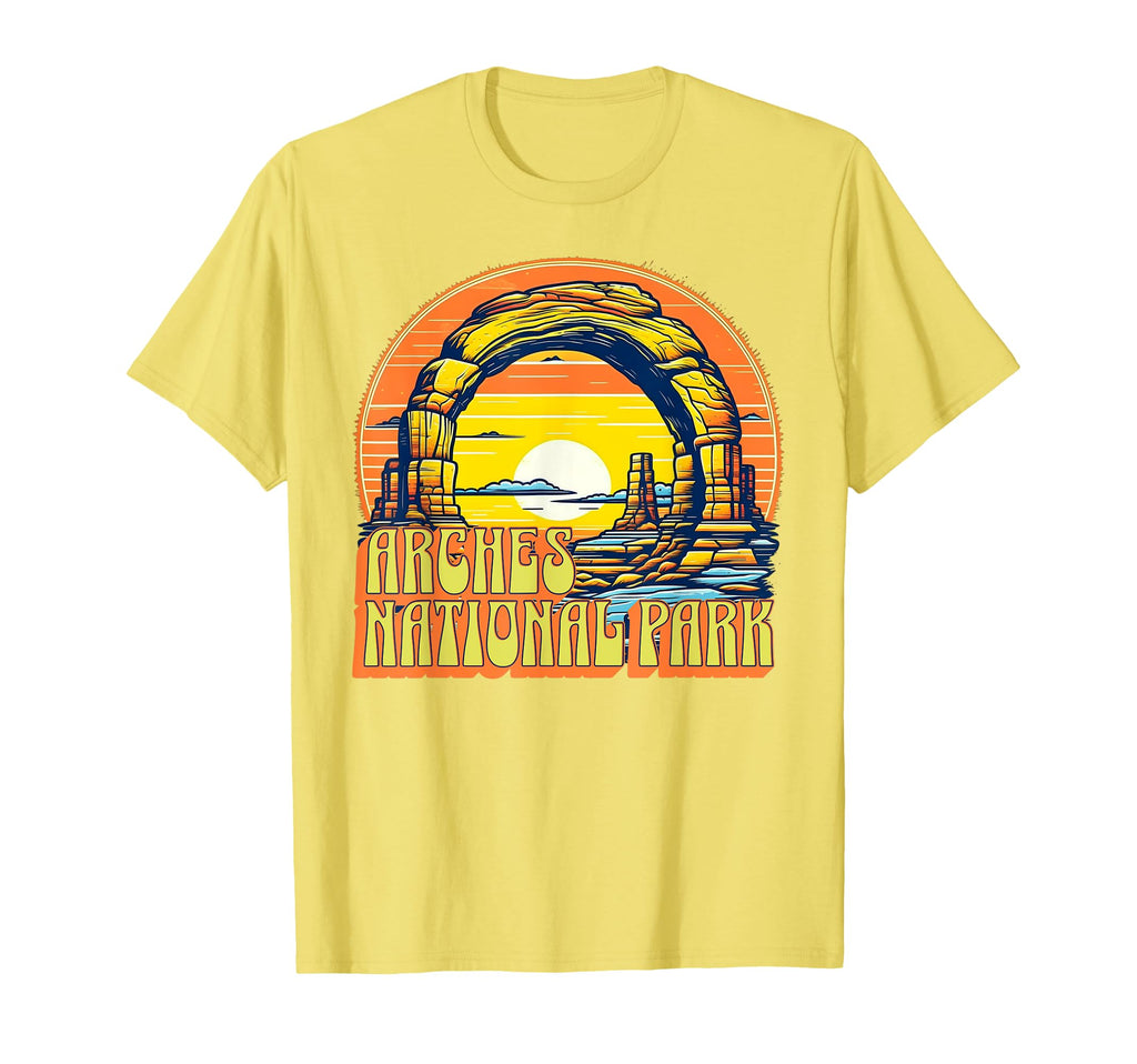 Arches National Park Utah Usa Outdoor T-Shirt - Graphic Print Unisex - T-Shirt, Sweatshirt, Hoodie