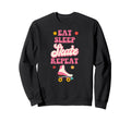 Roller Skating Skate 1970S Sweatshirt - Unique Graphic Unisex - T-Shirt, Sweatshirt, Hoodie