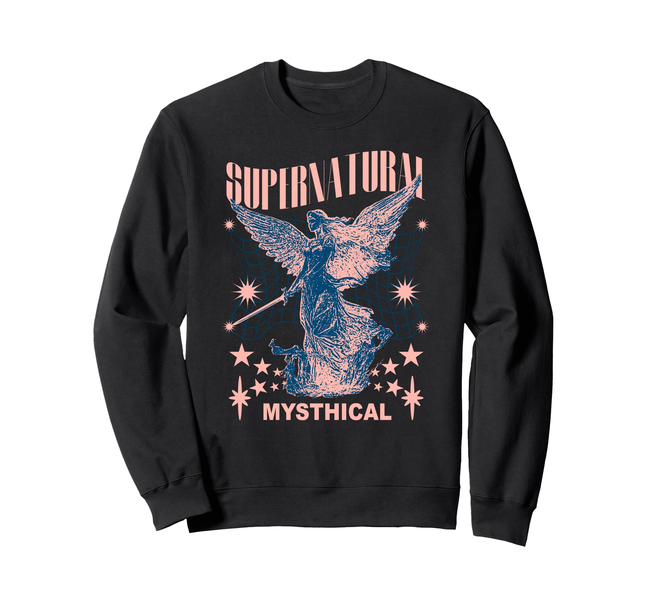 Y2K Supernatural Bold Urban Sweatshirt - Aesthetic Graphic Men Women - T-Shirt, Sweatshirt, Hoodie