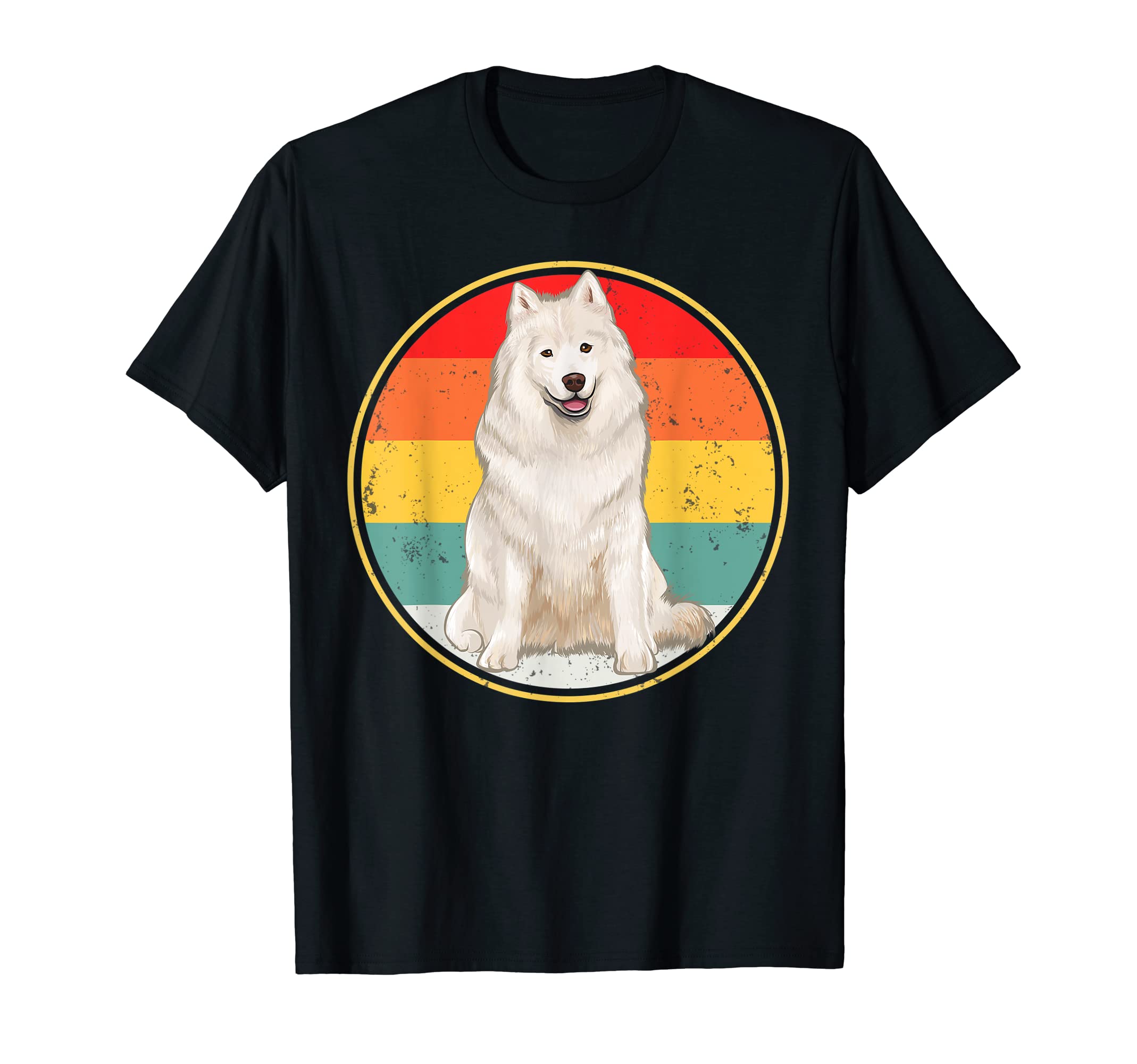 Sunset Samoyed Dog T-Shirt - Unique Graphic for Adults - T-Shirt, Sweatshirt, Hoodie