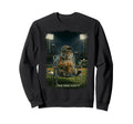 Funny Tiger Ballfield Baseball Sweatshirt - Novelty Apparel for Adults - T-Shirt, Sweatshirt, Hoodie