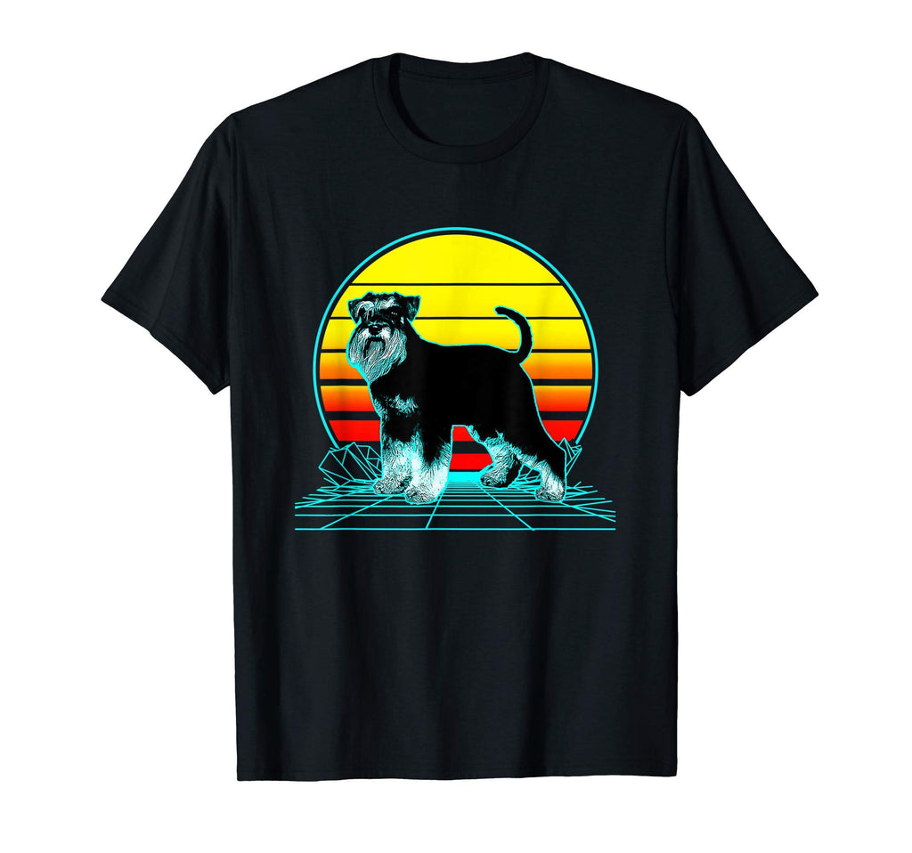 Sunset Schnauzer T-Shirt - Custom Art Print for Adults - T-Shirt, Sweatshirt, Hoodie