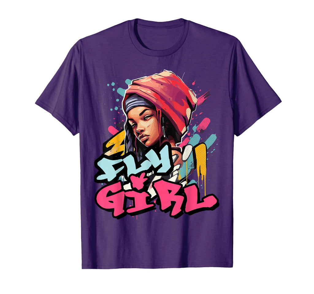 Fly 80S 90S Old School B Hip Hop T-Shirt - Custom Art Print Unisex - T-Shirt, Sweatshirt, Hoodie