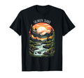 Salmon Idaho Usa Scenic Mountain Sunset T-Shirt - Novelty Apparel Men Women - T-Shirt, Sweatshirt, Hoodie