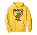 Funny Baseball Mama Ice Cream Drip Hoodie - Minimalist Print for Adults - T-Shirt, Sweatshirt, Hoodie