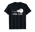 Funny Baseball Father Pregnancy T-Shirt - Minimalist Print for Adults - T-Shirt, Sweatshirt, Hoodie