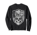 Skull Cat Skeleton Kitty Kitten Sweatshirt - Aesthetic Graphic for Adults - T-Shirt, Sweatshirt, Hoodie
