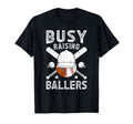 Busy Raising Ballers Football T-Shirt - Minimalist Print for Adults - T-Shirt, Sweatshirt, Hoodie