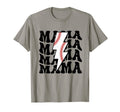 Lightning Groovy Proud Mom Baseball T-Shirt - Unique Graphic for Adults - T-Shirt, Sweatshirt, Hoodie