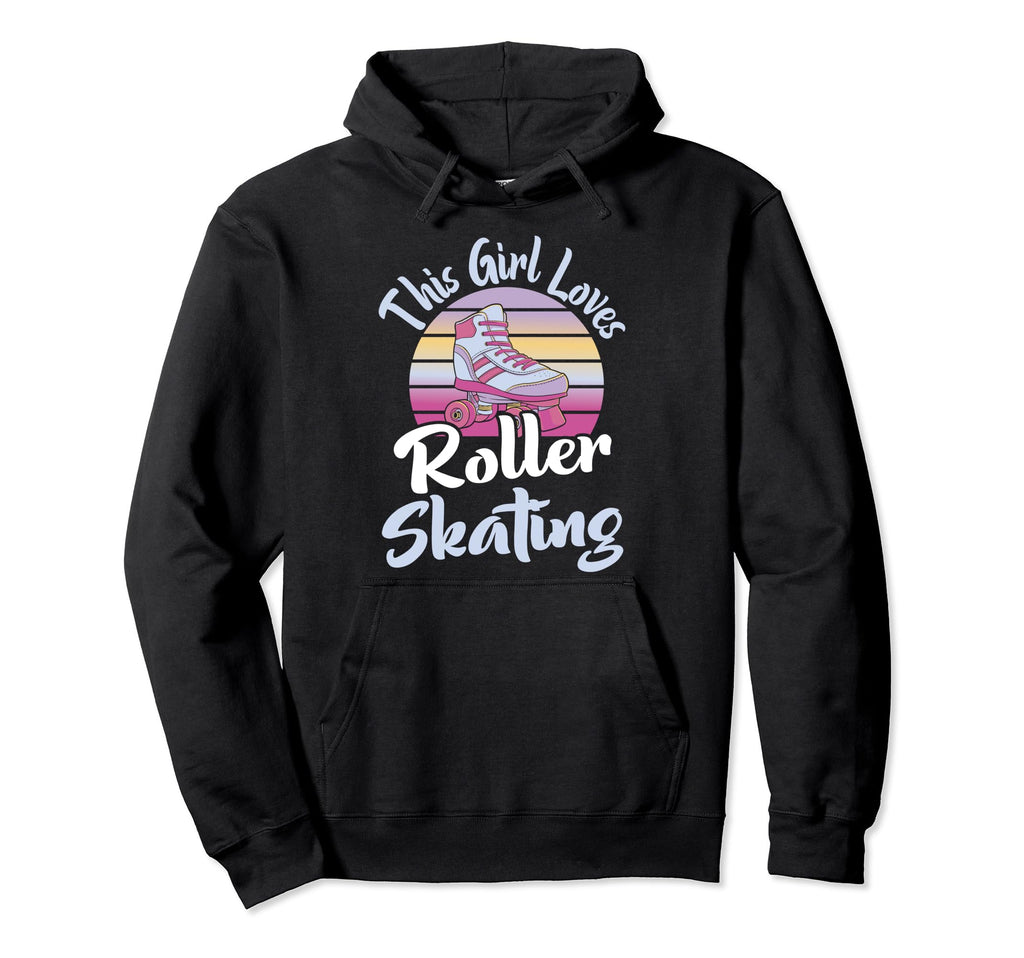 Funny Rollerskate This Loves Roller Hoodie - Custom Art Print Unisex - T-Shirt, Sweatshirt, Hoodie