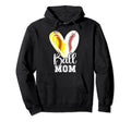 Ball Mom Baseball Softball Mom Softball Hoodie - Fun Novelty Design Unisex - T-Shirt, Sweatshirt, Hoodie