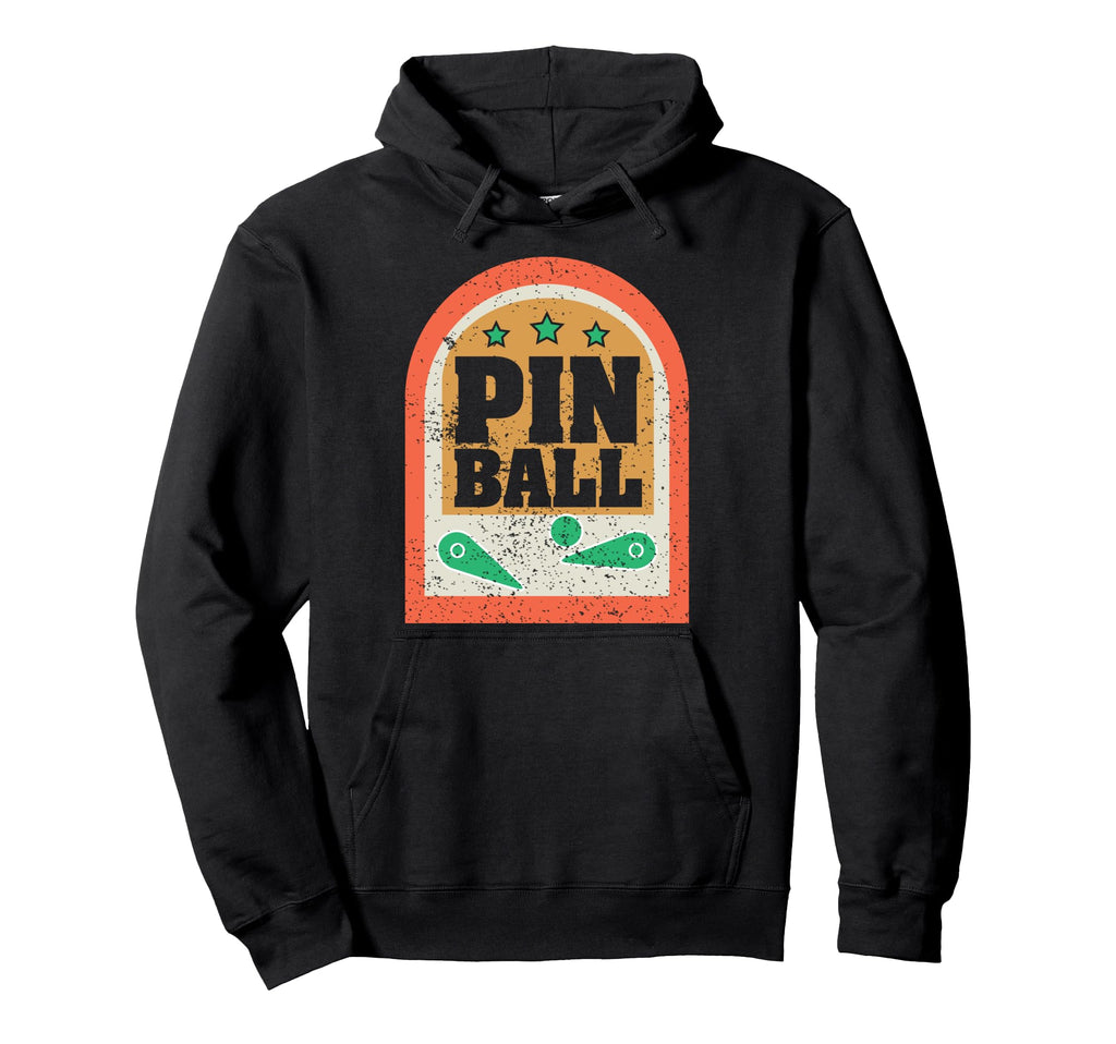 Pinball Funny Pinballer Machine Flipping Hoodie - Minimalist Print Unisex - T-Shirt, Sweatshirt, Hoodie