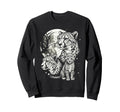 Cheetah 90S Aesthetic Y2K Cheetah Sweatshirt - Custom Art Print Men Women - T-Shirt, Sweatshirt, Hoodie