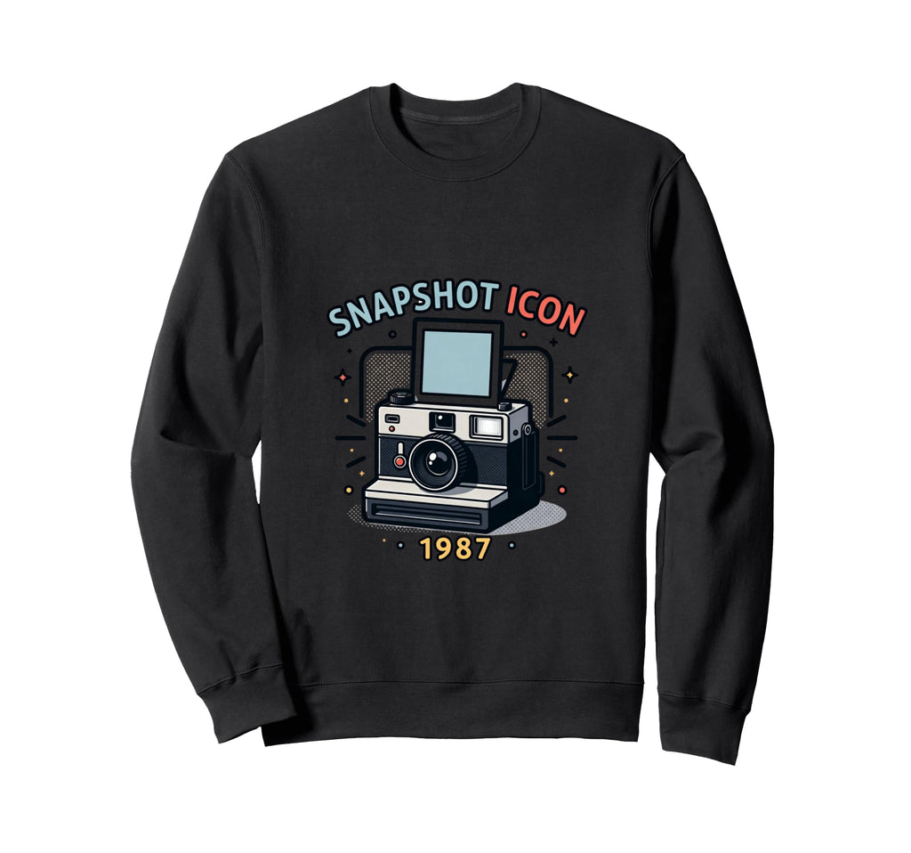 Instant Camera Photographer Sweatshirt - Casual Everyday Wear Unisex - T-Shirt, Sweatshirt, Hoodie