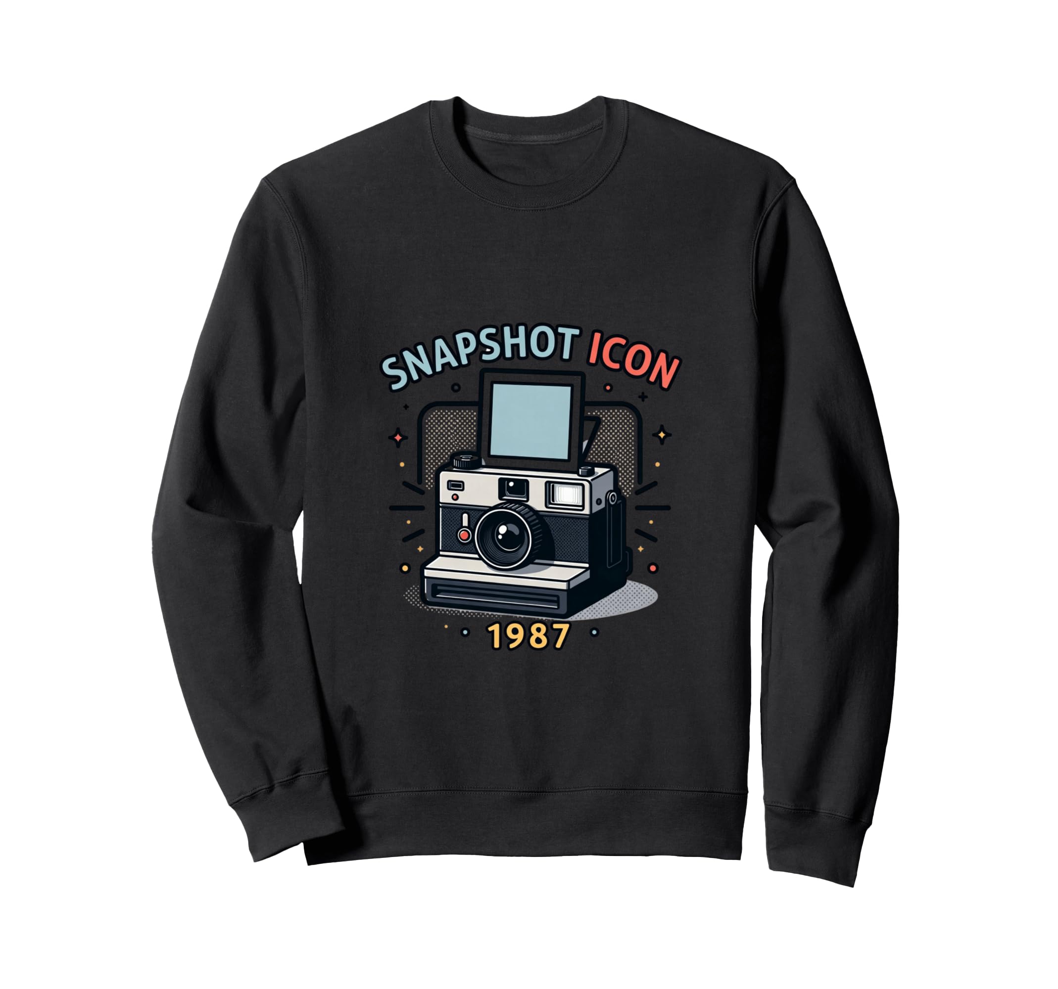 Instant Camera Photographer Sweatshirt - Casual Everyday Wear Unisex - T-Shirt, Sweatshirt, Hoodie