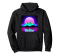 Futuristic Vaporwave 80S 90S Hoodie - Fun Novelty Design for Adults - T-Shirt, Sweatshirt, Hoodie