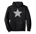 Grunge Alternative Distressed Gray Hoodie - Fun Novelty Design for Adults - T-Shirt, Sweatshirt, Hoodie