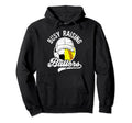 Busy Raising Ballers Softball Soccer Dad Hoodie - Trendy Graphic for Adults - T-Shirt, Sweatshirt, Hoodie