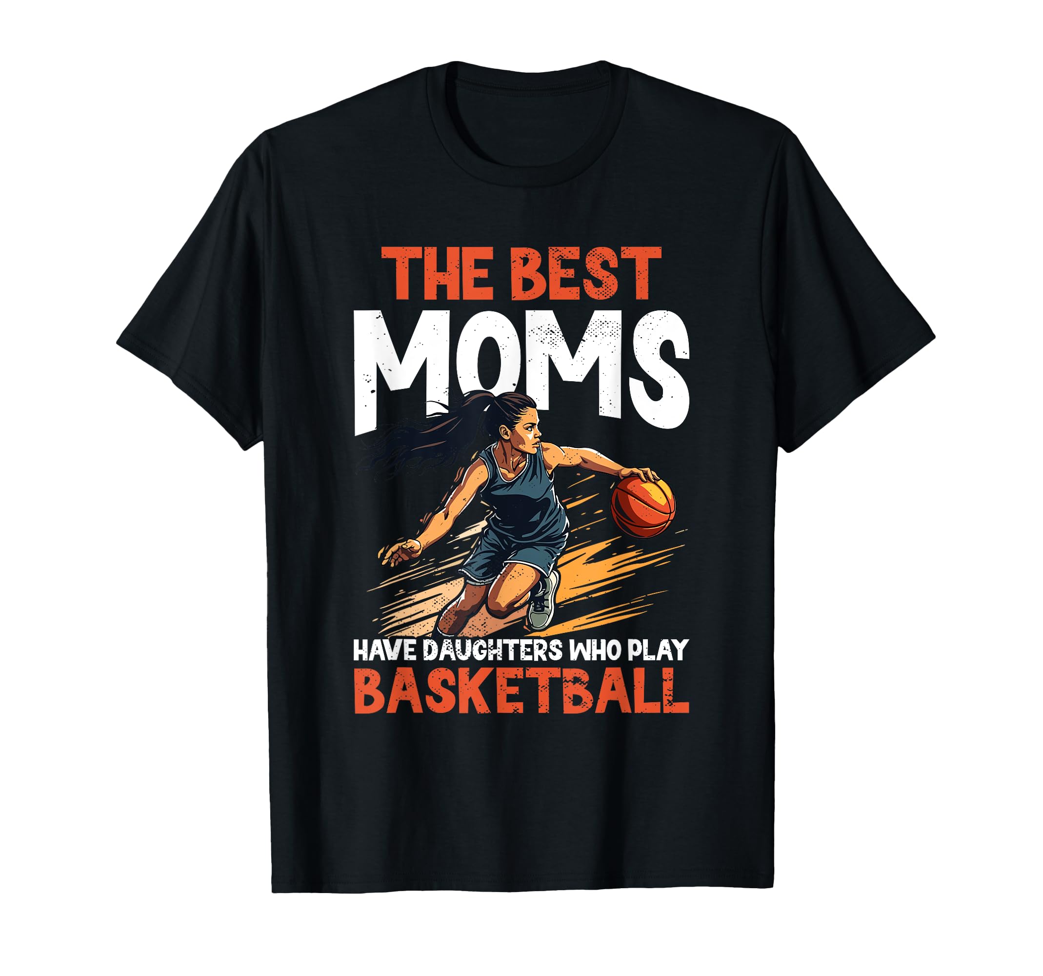 Game Day Basketball Mom T-Shirt - Minimalist Print for Adults - T-Shirt, Sweatshirt, Hoodie