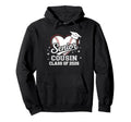Senior Cousin Class 2026 Baseball Hoodie - Fun Novelty Design Men Women - T-Shirt, Sweatshirt, Hoodie