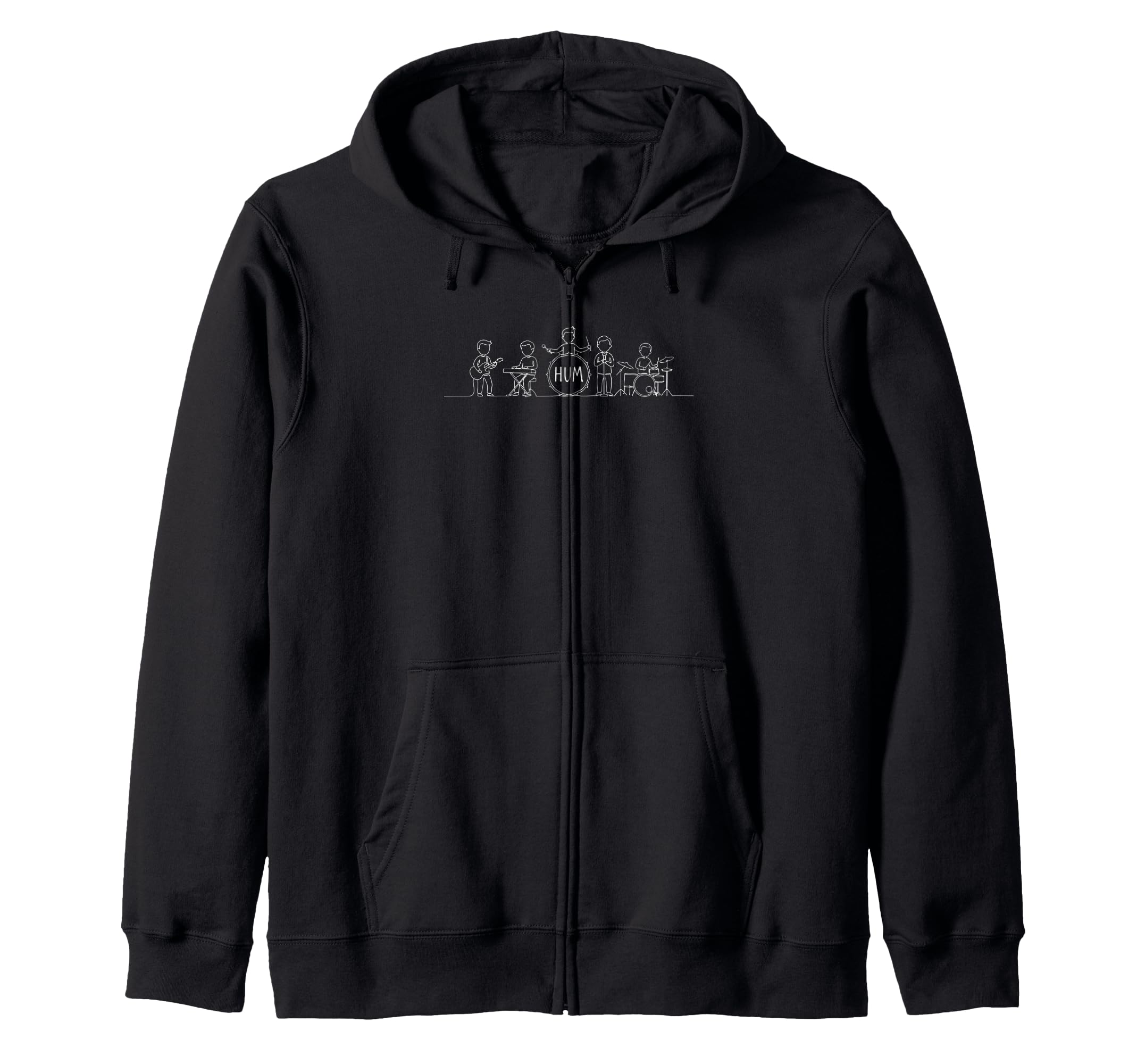 Hum Band Music Rock Pop Indie Sweatshirt - Novelty Apparel for Adults - T-Shirt, Sweatshirt, Hoodie