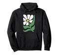 Boho Daisy Flower Abstract Hippie Floral Hoodie - Novelty Apparel Unisex - T-Shirt, Sweatshirt, Hoodie