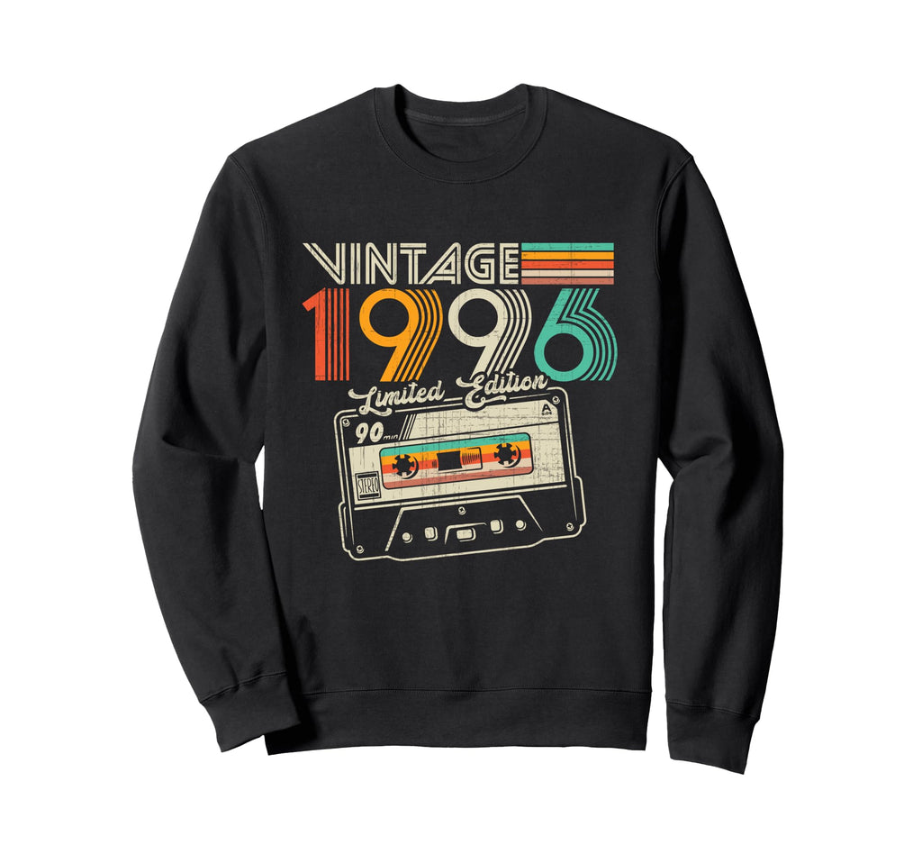 30Th Birthday Gifts 1996 Cassette Sweatshirt - Casual Everyday Wear Unisex - T-Shirt, Sweatshirt, Hoodie