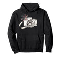 Lovely Camera Butterflies Hoodie - Unique Graphic for Adults - T-Shirt, Sweatshirt, Hoodie