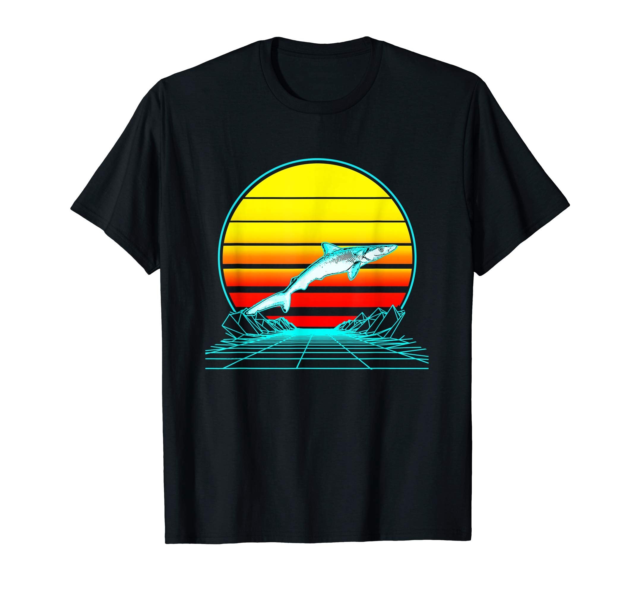 Sunset Dogfish T-Shirt - Novelty Apparel for Adults - T-Shirt, Sweatshirt, Hoodie