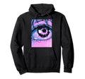 Anime Eye Grunge Eyeball Pastel Goth Hoodie - Trendy Graphic Men Women - T-Shirt, Sweatshirt, Hoodie
