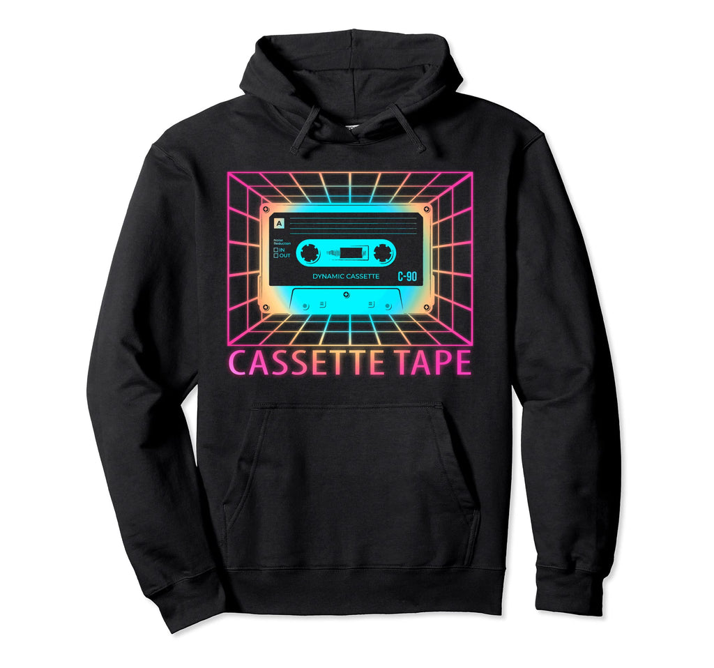 Cassette Tape Gift Hoodie - Custom Art Print for Adults - T-Shirt, Sweatshirt, Hoodie