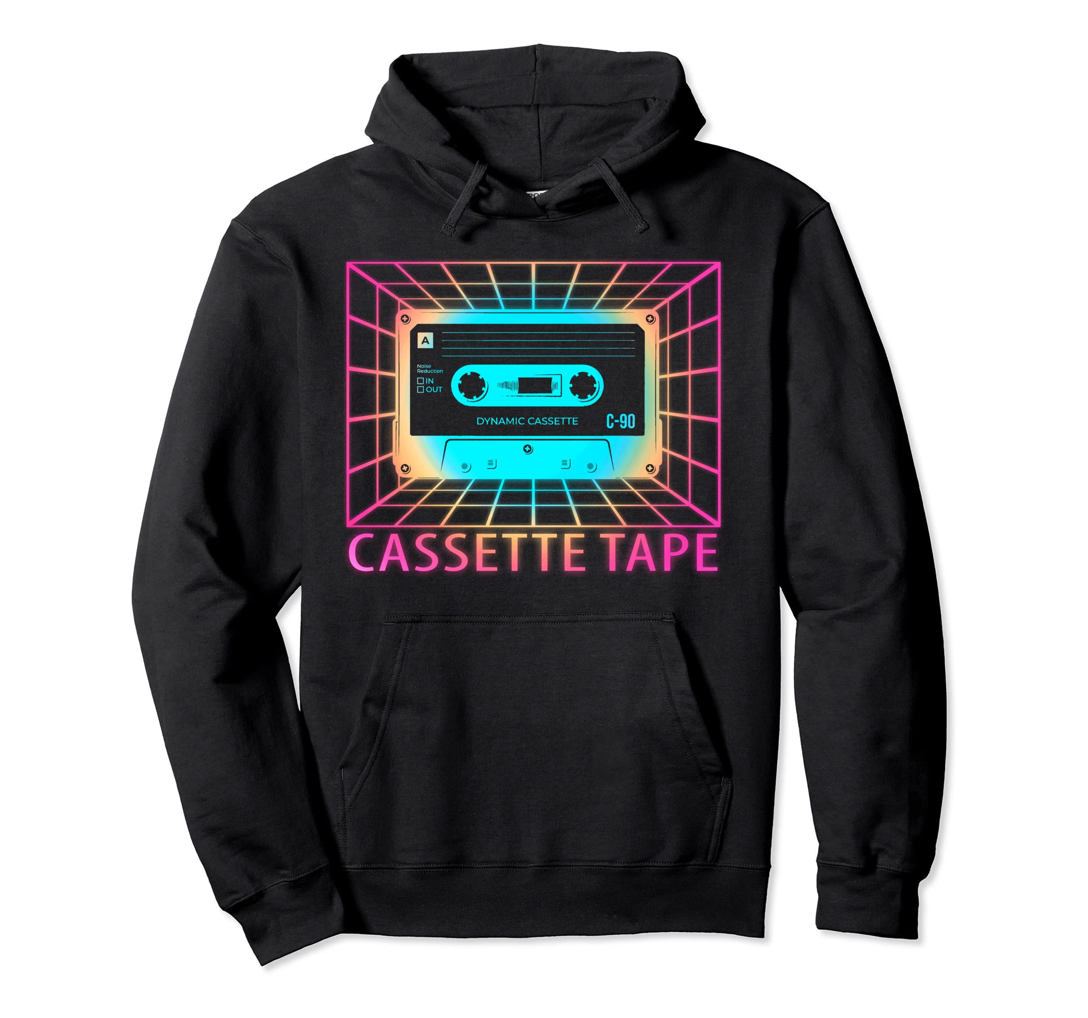 Cassette Tape Gift Hoodie - Custom Art Print for Adults - T-Shirt, Sweatshirt, Hoodie