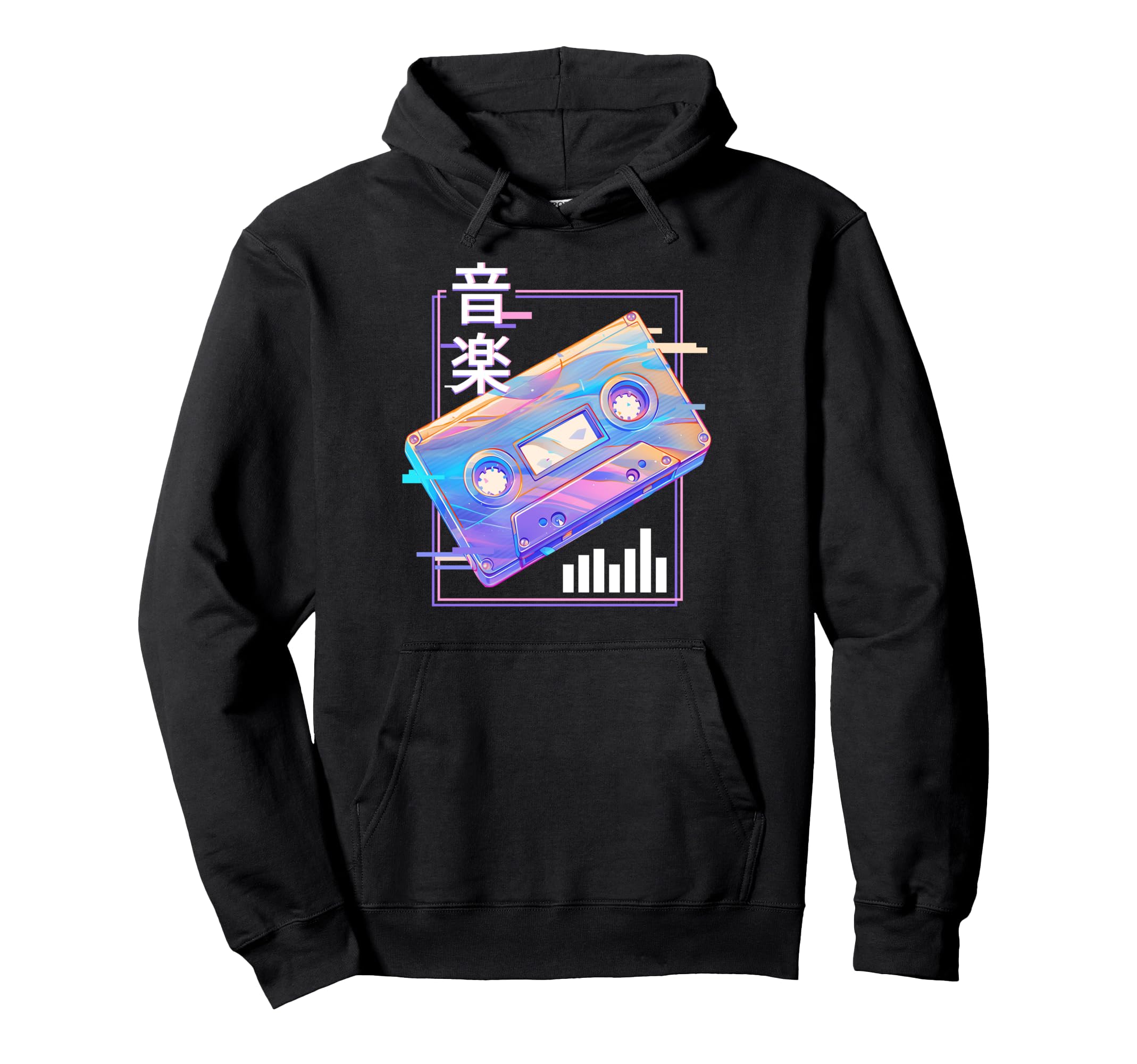 Music Casette Tape 80S Pastel Hoodie - Casual Everyday Wear Unisex - T-Shirt, Sweatshirt, Hoodie