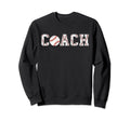 Baseball Coach Funny Coaching Sweatshirt - Minimalist Print for Adults - T-Shirt, Sweatshirt, Hoodie