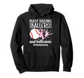 Mom Both Dance And Baseball Mom Hoodie - Casual Everyday Wear Men Women - T-Shirt, Sweatshirt, Hoodie