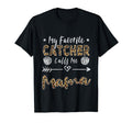My Favorite Catcher Calls Me Mama Mom T-Shirt - Unique Graphic Unisex - T-Shirt, Sweatshirt, Hoodie