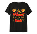 Baseball Girlfriend Tri Blend T-Shirt - Fun Novelty Design for Adults - T-Shirt, Sweatshirt, Hoodie