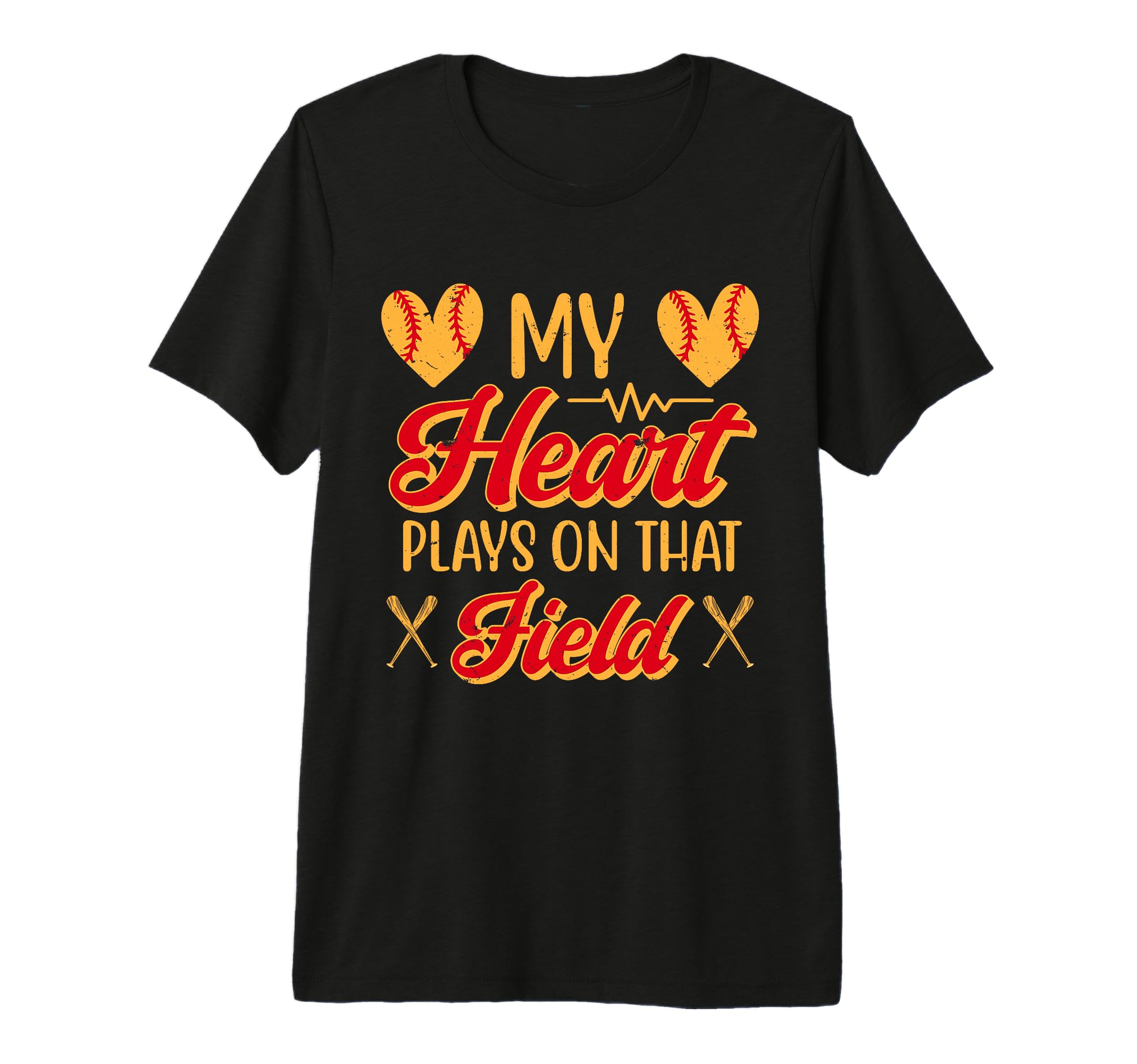 Baseball Girlfriend Tri Blend T-Shirt - Fun Novelty Design for Adults - T-Shirt, Sweatshirt, Hoodie