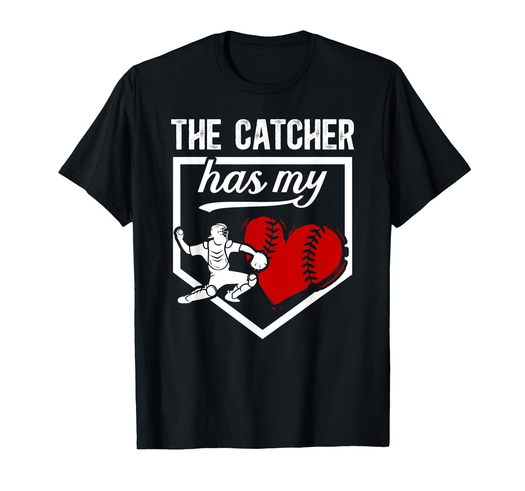 Proud Baseball Catcher Mom Baseball T-Shirt - Graphic Print for Adults - T-Shirt, Sweatshirt, Hoodie